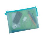 Pochette de rangement à fermeture éclair A4 Exacompta Chromaline coloris assortis pastel