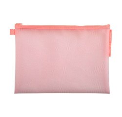 Storage pouch with zipper A4 Exacompta Chromaline assorted pastel colors