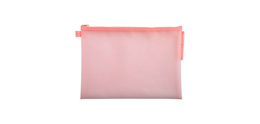 Pochette de rangement à fermeture éclair A4 Exacompta Chromaline coloris assortis pastel