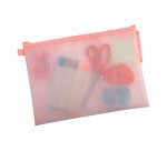 Pochette de rangement à fermeture éclair A4 Exacompta Chromaline coloris assortis pastel