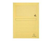 L-map met venster Super Exacompta - Pak van 100