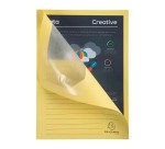 Chemise coin papier avec fenêtre Super Exacompta - Paquet de 100