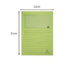 Super Exacompta Paper Corner Shirt with Window - Pack of 100