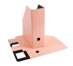 Range-revues Exacompta Aquarel dos 10 cm coloris assortis pastel - Lot de 2