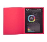 Chemise standard 210 g Exacompta Rock"s 24 x 32 cm couleurs assorties - Paquet de 50