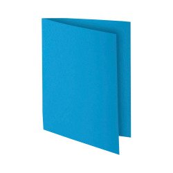 Chemise standard 210 g Exacompta Rock"s 24 x 32 cm blau - Pack mit 10