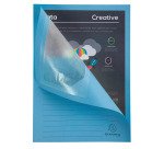 Chemises coin papier avec fenêtre Super Exacompta couleurs assorties - Paquet de 10