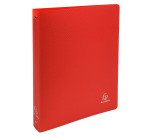 Classeur 4 anneaux plastifié Exacompta Opak A4 Maxi - Dos 4 cm coloris assortis