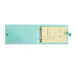 Classeur 2 anneaux plastifié Exacompta Chromaline pastel A5 et 125 x 200 mm - Dos 3 cm coloris assortis pastel