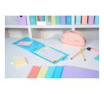 Classeur 2 anneaux plastifié Exacompta Chromaline pastel A5 et 125 x 200 mm - Dos 3 cm coloris assortis pastel