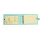 Classeur 2 anneaux plastifié Exacompta Chromaline pastel A5 et 125 x 200 mm - Dos 3 cm coloris assortis pastel