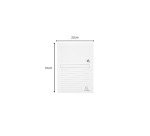 Chemise coin papier avec fenêtre Super Exacompta - Paquet de 100