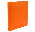 Classeur 4 anneaux plastifié Exacompta Opak A4 Maxi - Dos 4 cm coloris assortis