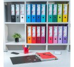 Classeur à levier plastifié Exacompta Prem Touch A4+ - dos 8 cm 