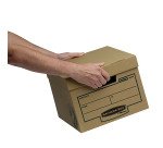 Caisse archives carton Bankers Box by Fellowes H 25,70 x L 41 x P 32,60 cm