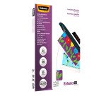 Pochettes de plastification perforées Fellowes A4 2 x 80 µ brillantes - Boite de 100