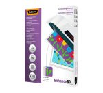 Lamineerhoesjes geperforeerd Fellowes A4 2 x 80 µ glanzend - Doos van 100