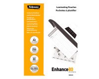 Lamineerhoesjes Fellowes A4 2 x 80 µ glanzend - Doos van 250