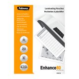 Fellowes Laminating Pouches A4 - 2 x 80 Micron - Glossy - Box of 250