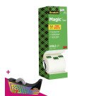 Pack de 7 cintas adhesivas Scotch Magic invisible - Ancho 19 mm x largo 33 m + 1 incluida