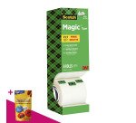 Pack 7 + 1 Plakband Scotch Magic invisible 19 mm x 33 m