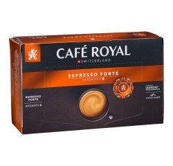 Capsule de café Café Royal Professionel Espresso Forte - Boîte de 50 - Compatible Café Royal Professionnel