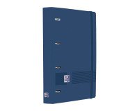 Carpebloc 4 anillas Europeanbinder Oxford Live & Go A4+ con recambio 5x5