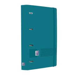 Carpebloc 4 anillas Europeanbinder Oxford Live & Go A4+ con recambio 5x5