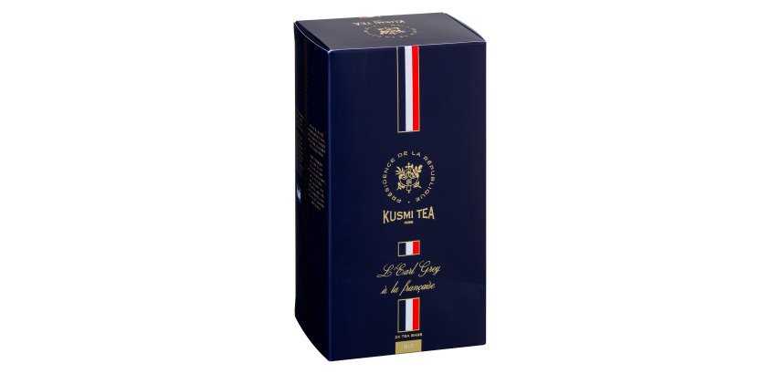 L'Earl Grey  à la française Bio Kusmi Tea - Boîte de 24 sachets