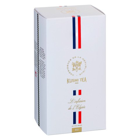 Infusión de l'Elysée té Kusmi ecológico - Caja de 24 sobres