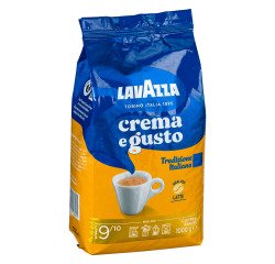 Café en grains Lavazza Crema e gusto - paquet de 1 kg