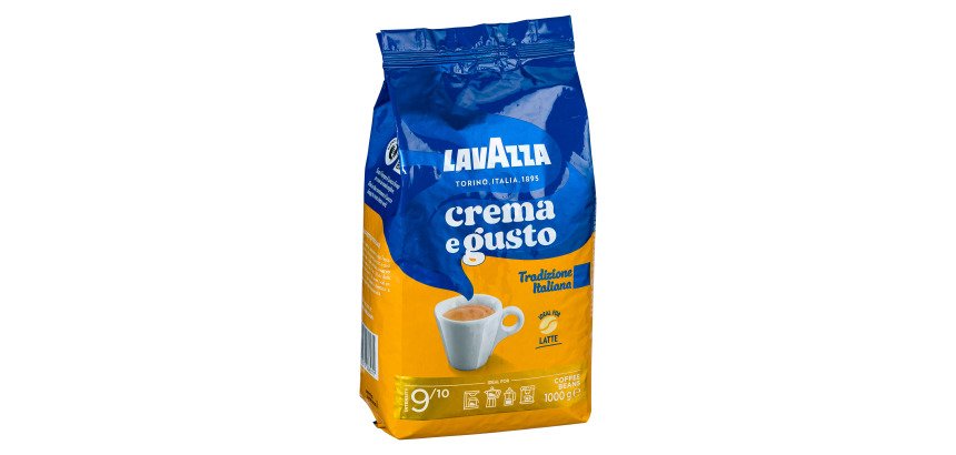 Café en grains Lavazza Crema e gusto - paquet de 1 kg