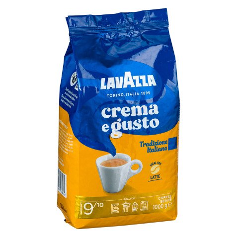 Café en grains Lavazza Crema e gusto - paquet de 1 kg