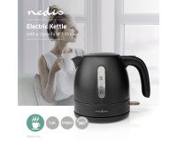 Bouilloire sans fil Nedis 1 L, noir