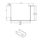 Goulotte pour top access Arch L 30 cm