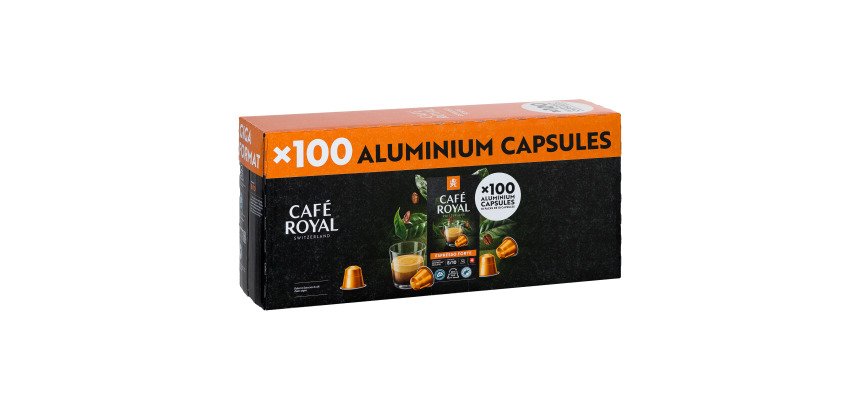 Capsules de café Café Royal Espresso Forte - Boîte de 100