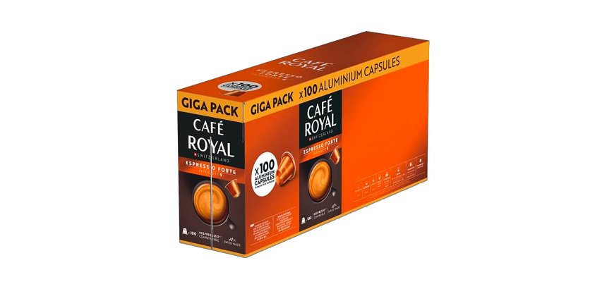 Capsules de café Café Royal Espresso Forte - Boîte de 100