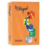 Paper Le Cirque - A4 - 80 gr - orange 205 - Favini - pack of 500 sheets - Favini A71E504 inkjet paper