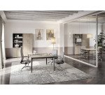 Bibliothèque Opale à portes battantes