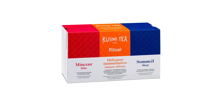 Té Les Rituels Bio Kusmi - Caja de 24 sobres