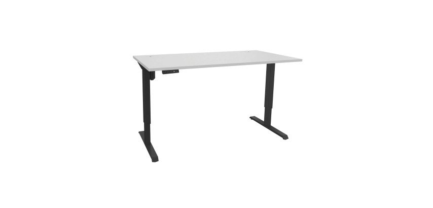 Standing desk Ergosup Premium, electrically adjustable in height with position memory and alert.