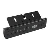 Bureau assis-debout Nivo à mémoire de position pied blanc L 160 cm