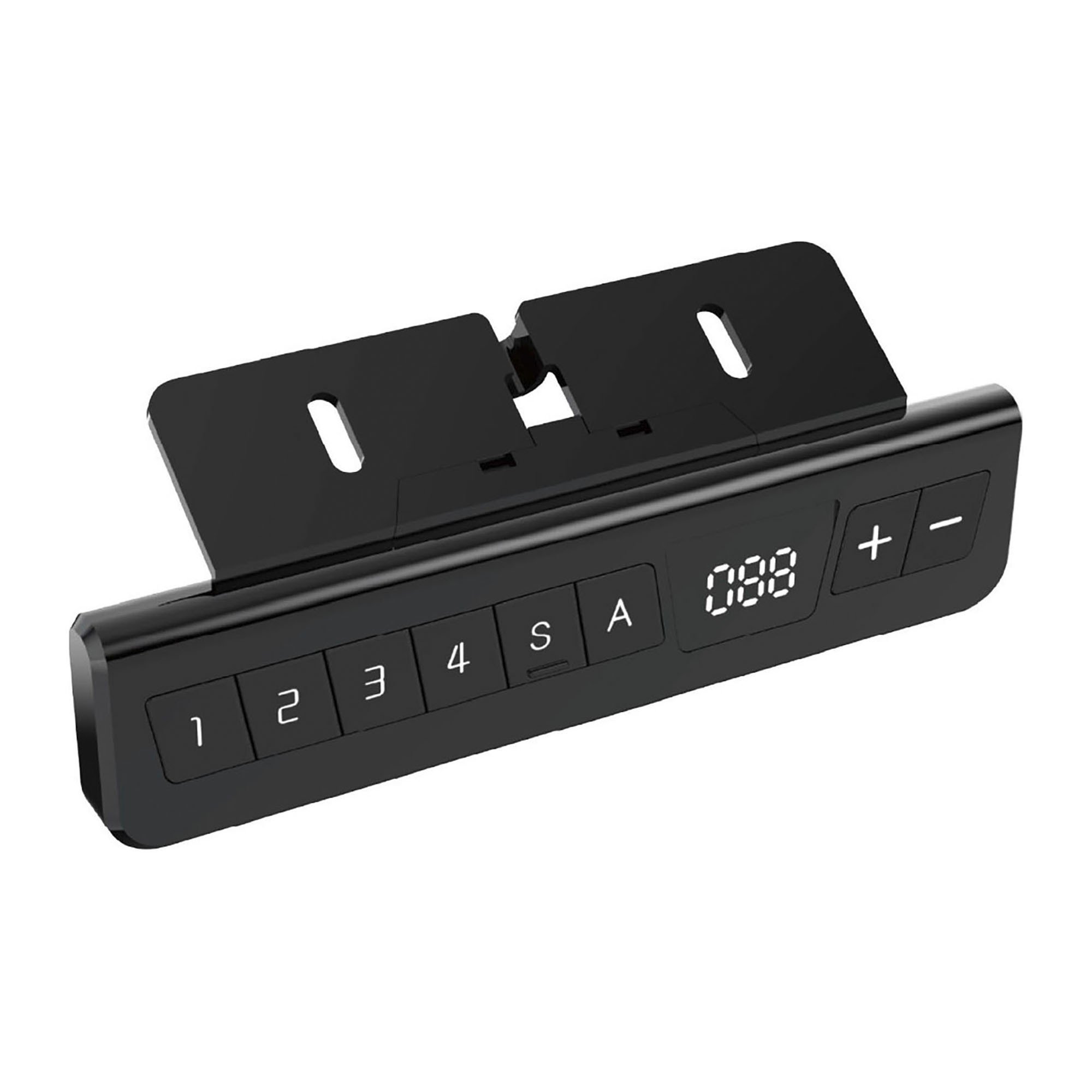 Bureau assis-debout Nivo à mémoire de position pied anthracite L 160 cm