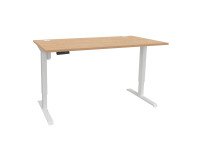 Bureau assis-debout Ergosup Premium réglage électrique en hauteur à mémoire de position et alerte