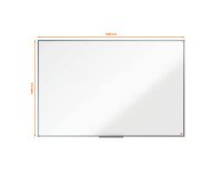 Tableau blanc émaillé Essence Nobo 150 x 100 cm