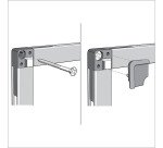 Tableau blanc émaillé Essence Nobo 150 x 100 cm