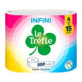 Papier Toilette Le Trèfle Infini 8 maxi rouleaux = 30 rouleaux classiques