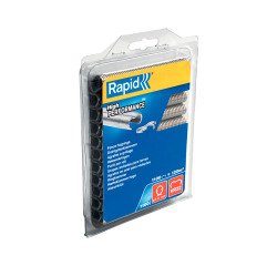 Agrafes grillage galvanisées Rapid VR22, boîte de 1100