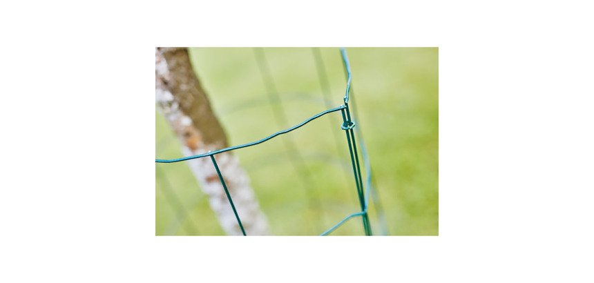 Agrafes grillage plastifiées vert Rapid VR22, boîte de 1100