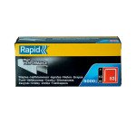 Agrafes en fil fin galvanisé rapid n° 53, 10 mm, boîte de 5000